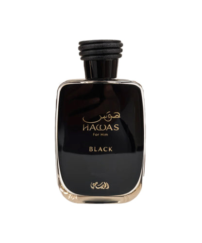 Rasasi Hawas Black Men 3.4oz Edp