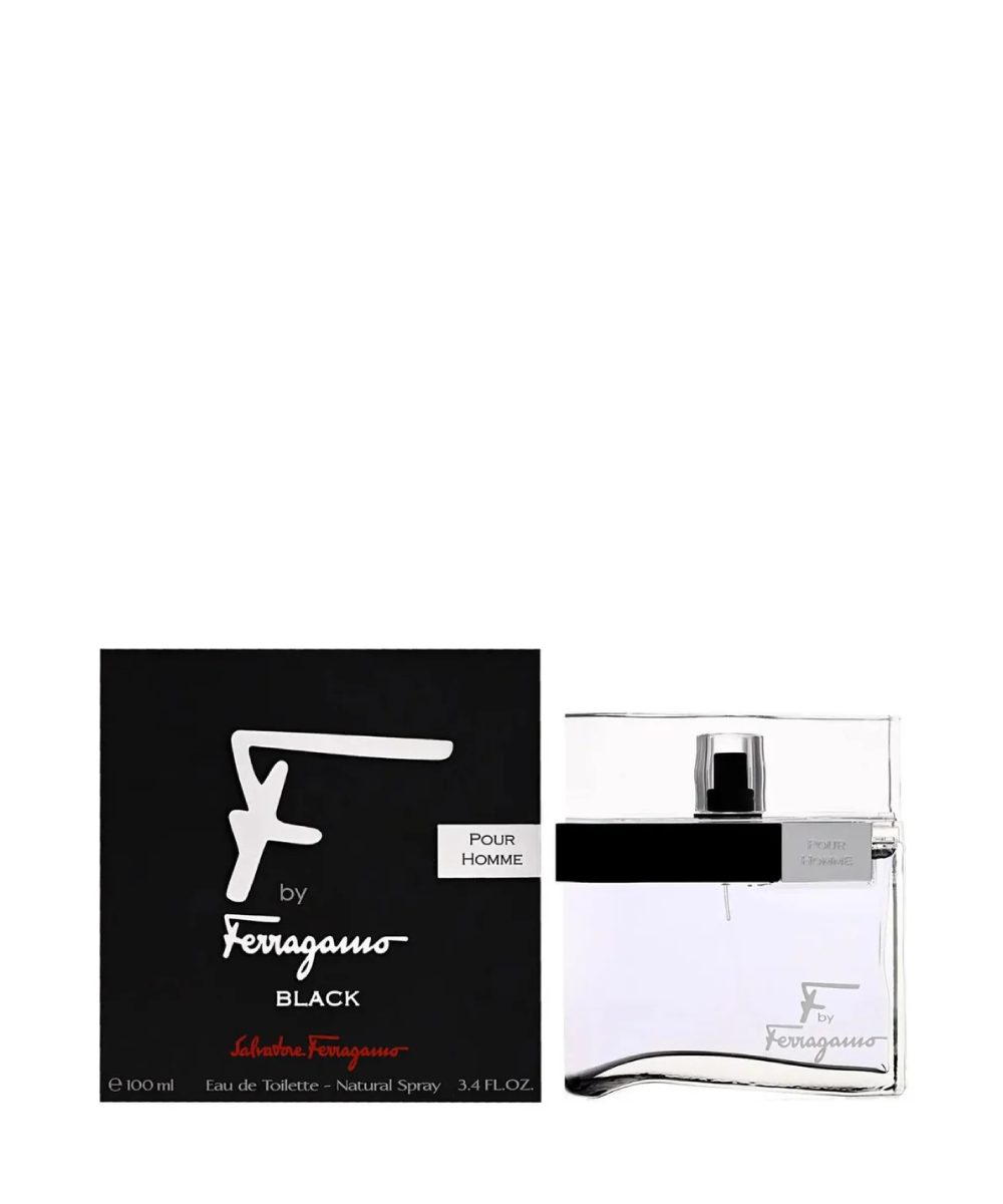 Salvatore Ferragamo F Black Eau de Toilette 3.4oz For Men