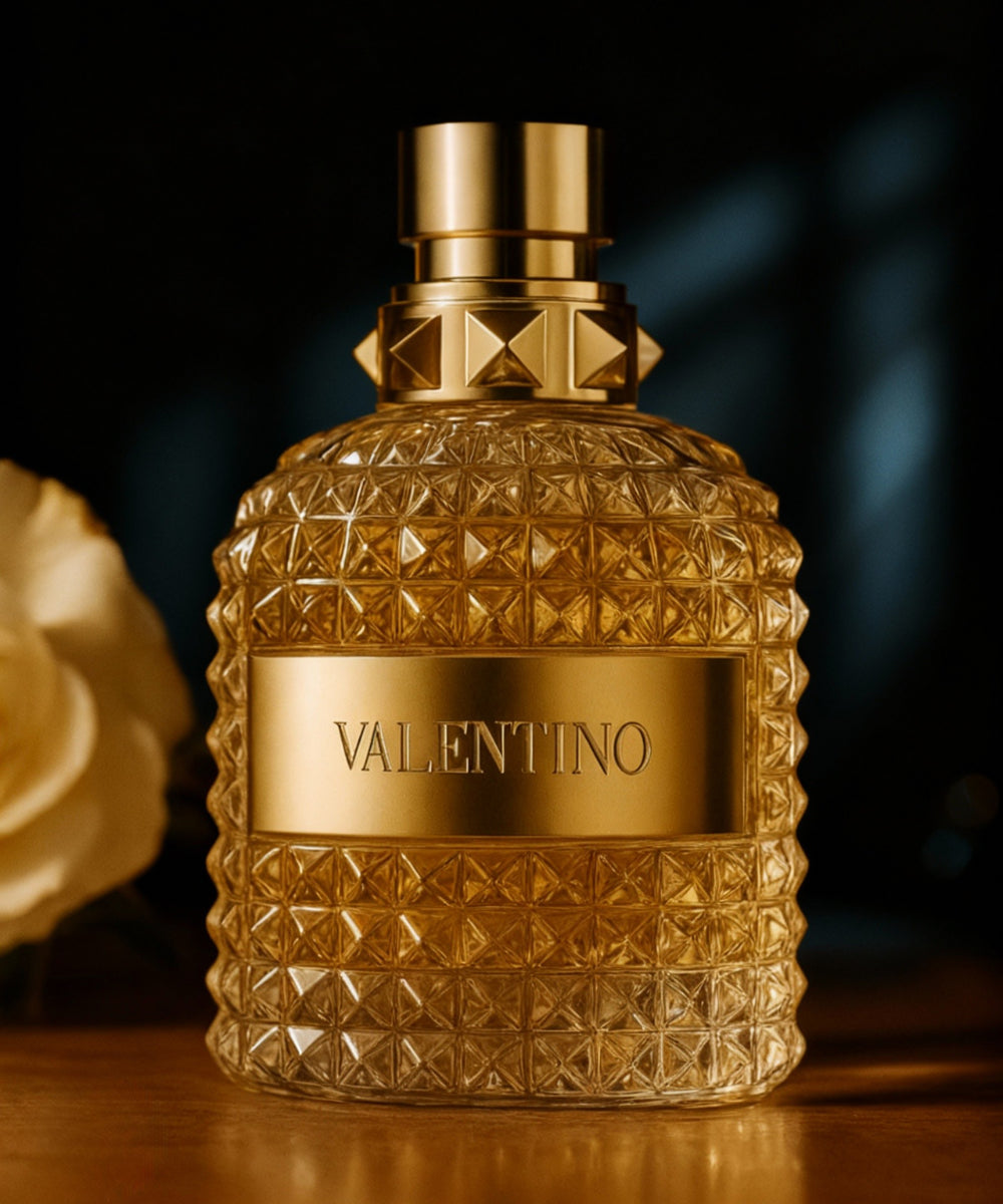 Valentino Uomo Born in Roma The Gold Eau de Toilette 3.4oz For Men