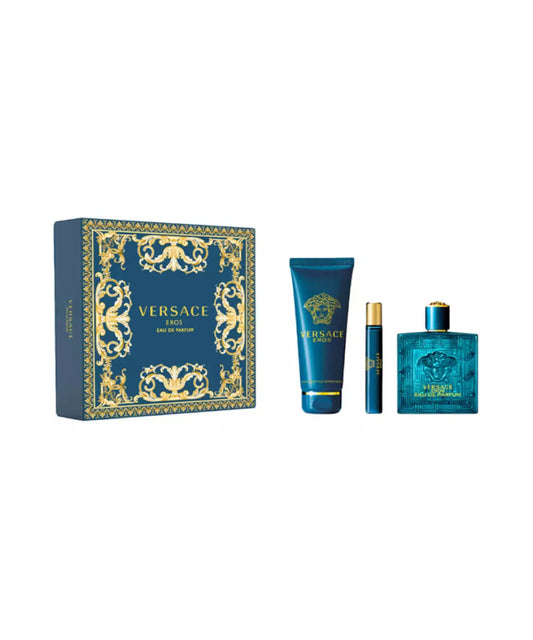 Versace Eros Men 3.4oz edp + 2pcs Gift Set