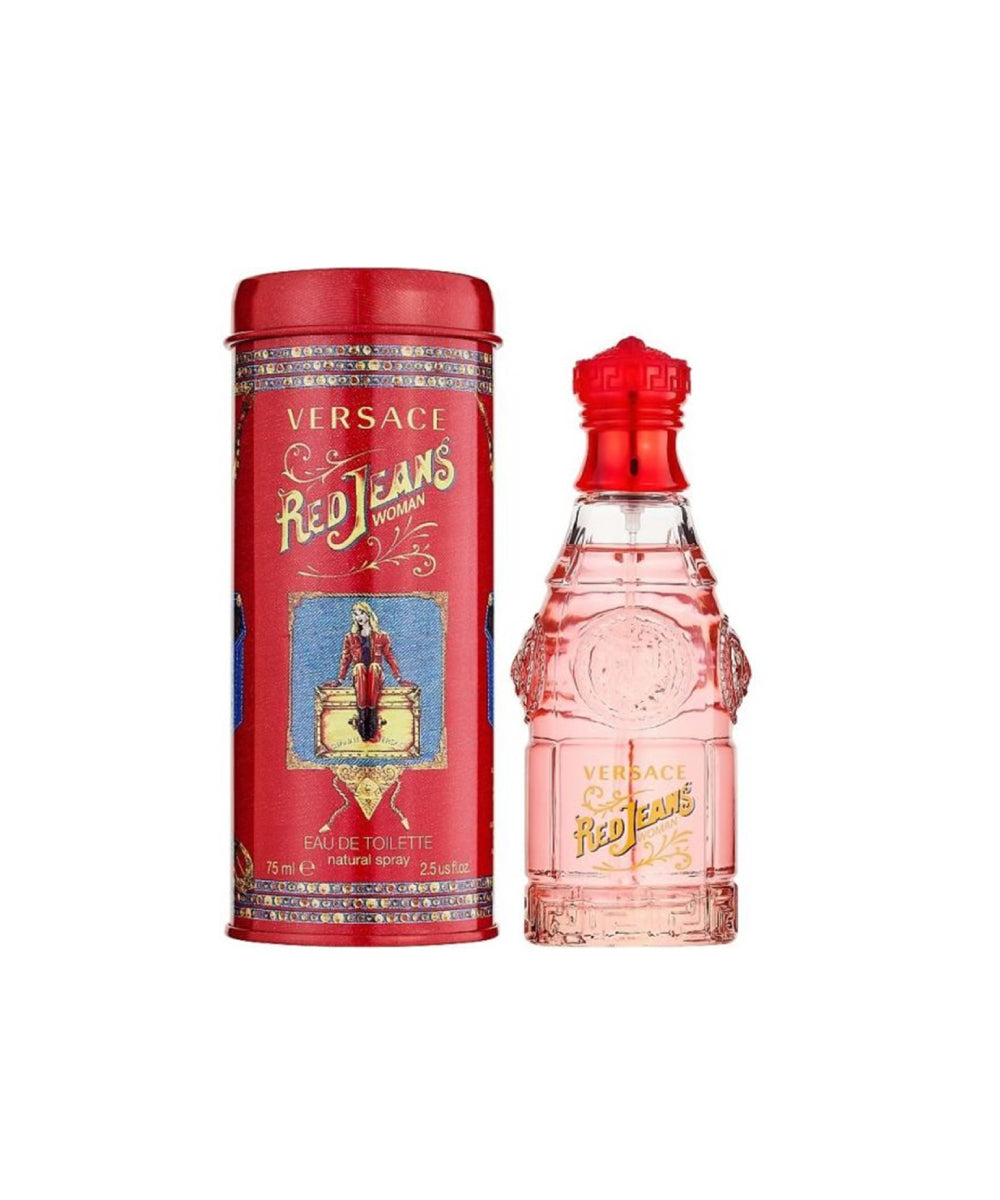 Versace Red Jeans Eau de Toilette 2.5oz For Women