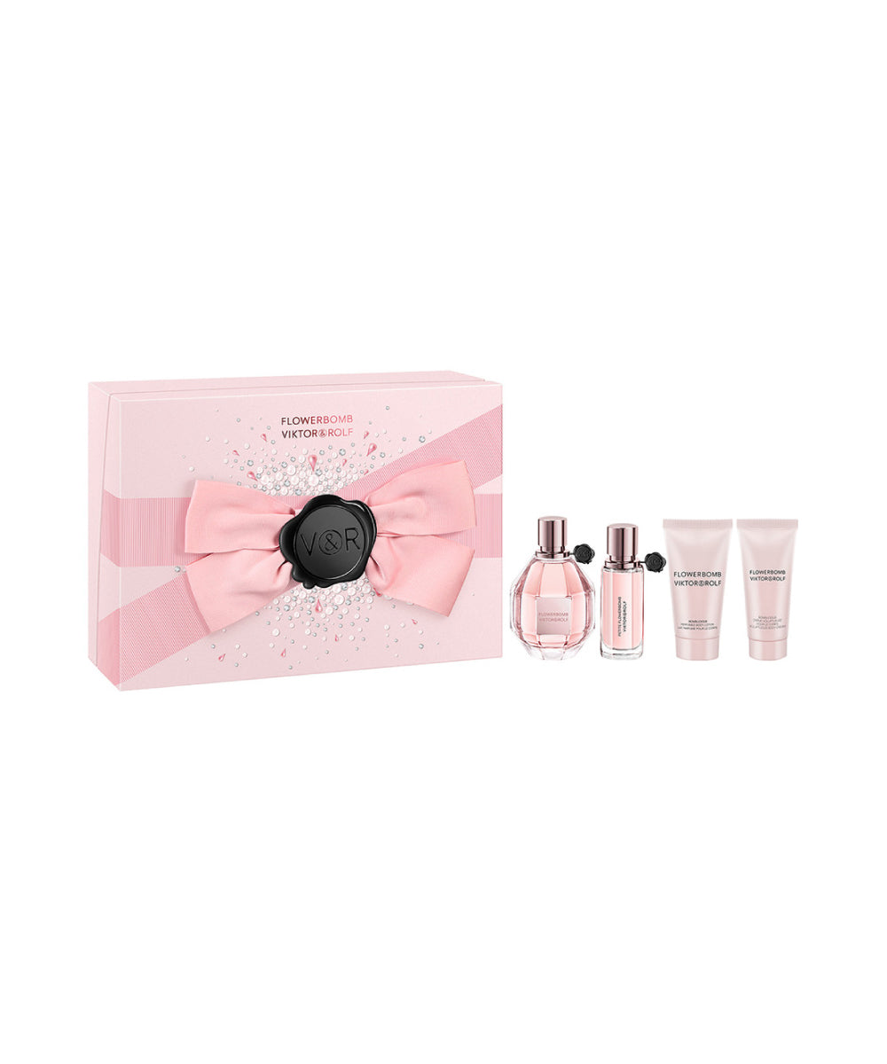 Viktor & Rolf Flowerbomb Women 3.4oz edp + 3pcs Gift Set