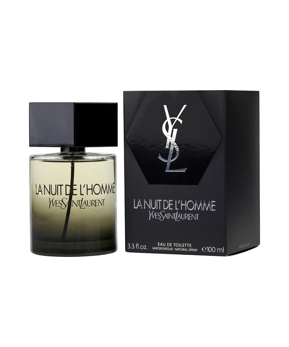 Yves Saint Laurent La Nuit De L'Homme Eau de Toilette 3.4oz For Men