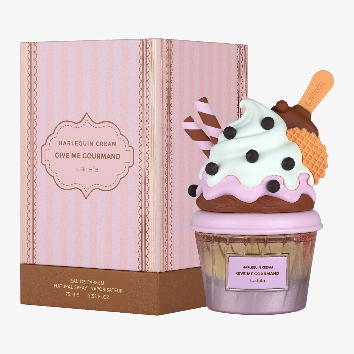 Lattafa Give Me Gourmand Harlequin Cream Eau de Parfum 2.5 oz / 75 mL