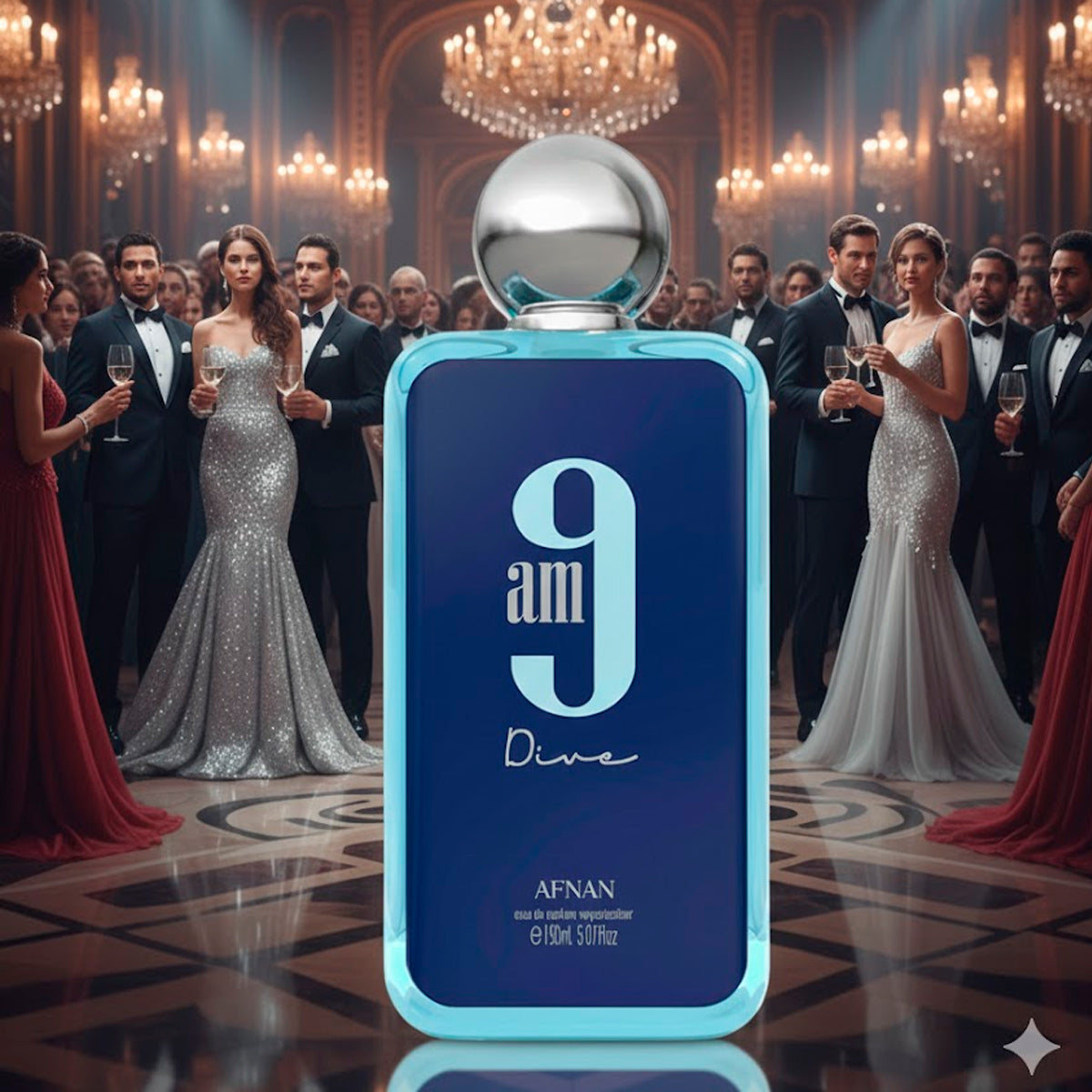 Afnan 9 Am Dive Eau de Parfum 5oz Unisex